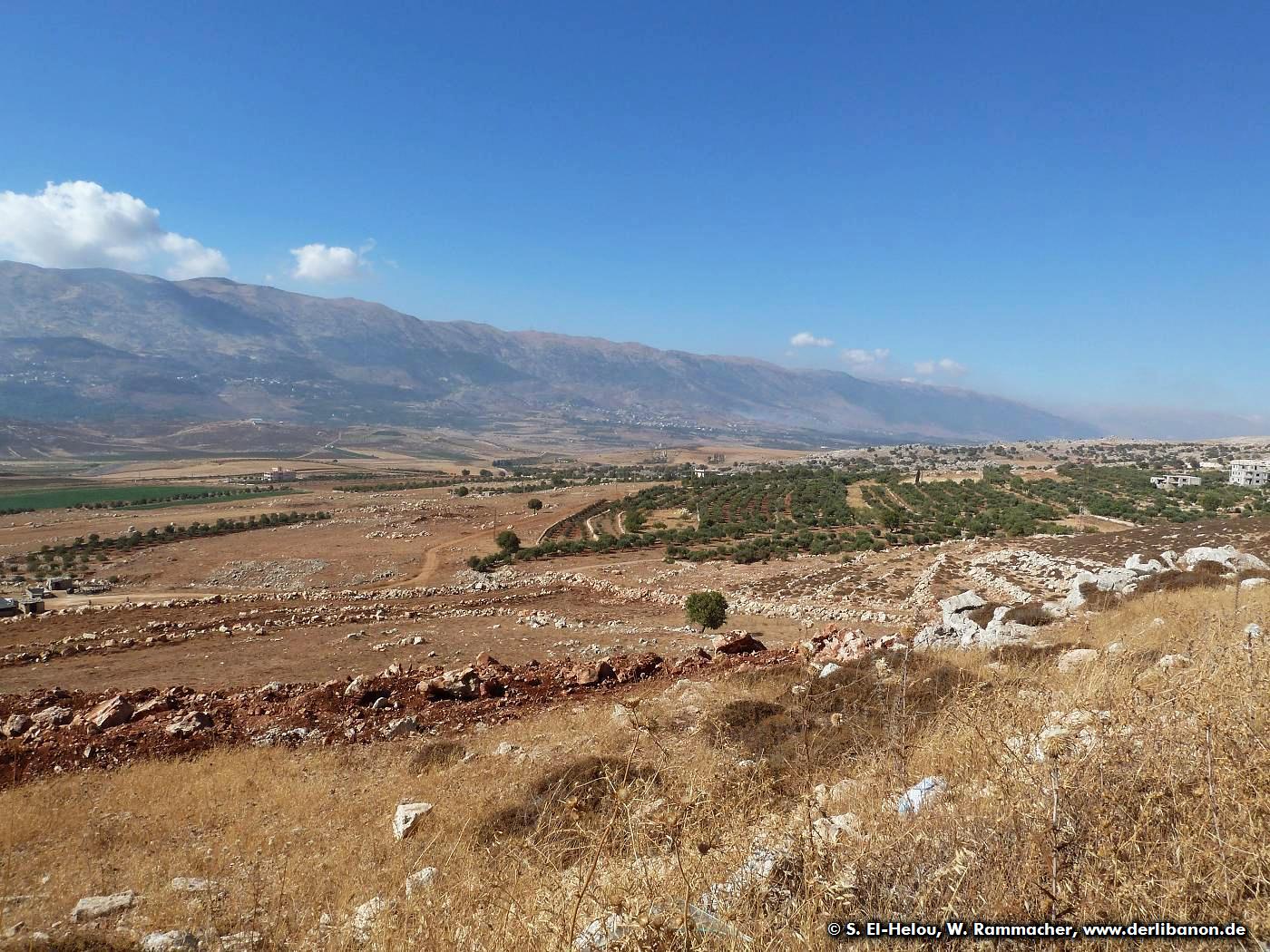 Libanon: Bekaa-Ebene
