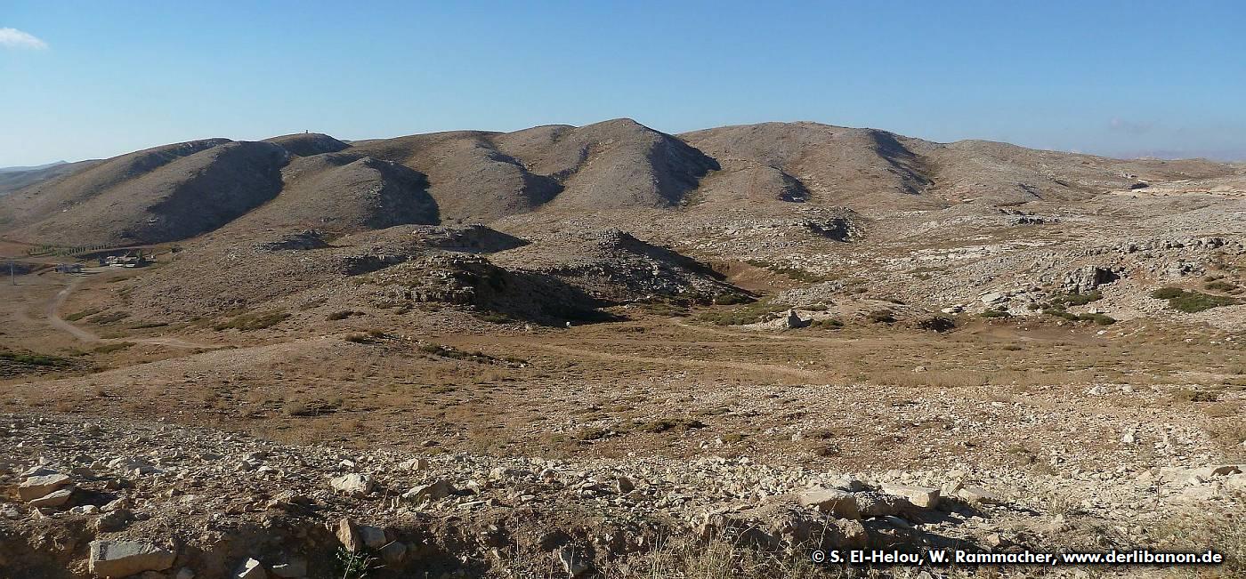 Libanon: Bekaa-Ebene, ein Hochplateau