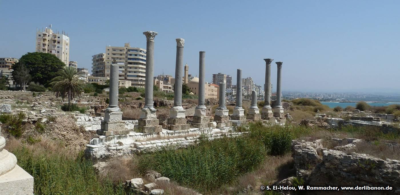 Libanon: Rmische Ruinen in Tyros
