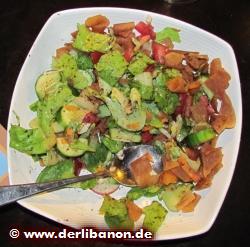 Libanon, Fattoush Salat