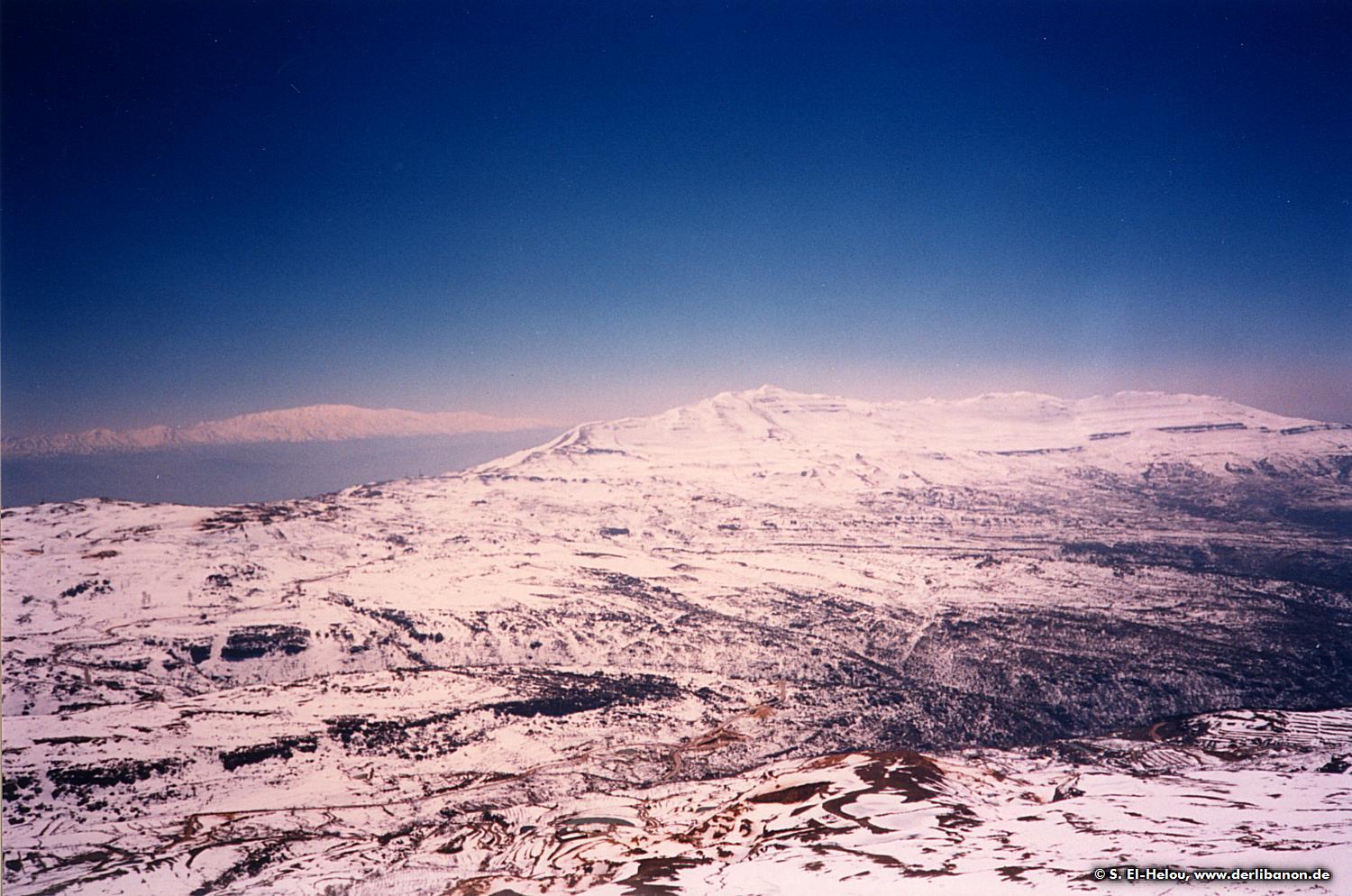 Libanongebirge - Sannine und Jabal al Makmal